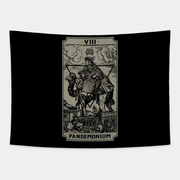 King Paimon Tarot Tapestry by Pufahl