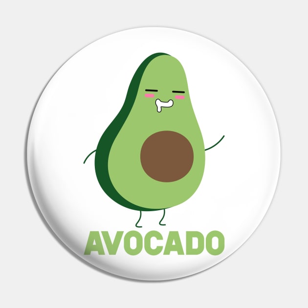 Avocado And Toast Matching Couple Pin by SusurrationStudio