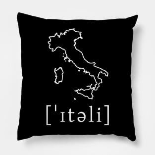 Italy (map) Pillow