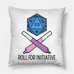 Roll For Initiative Pillow