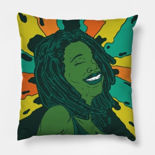 Black Girl Joy Pillow