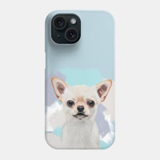 Cute White Chihuahua Dog Phone Case