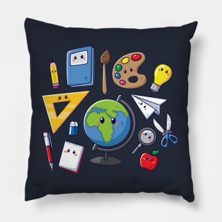 cute back to school theme Pillow