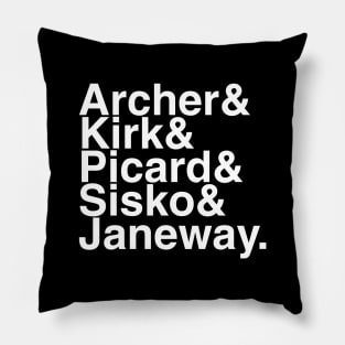 Star Trek Captains Pillow