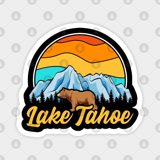 Lake Tahoe Magnet by TeddyTees