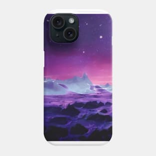 Purple Mountain Phone Case