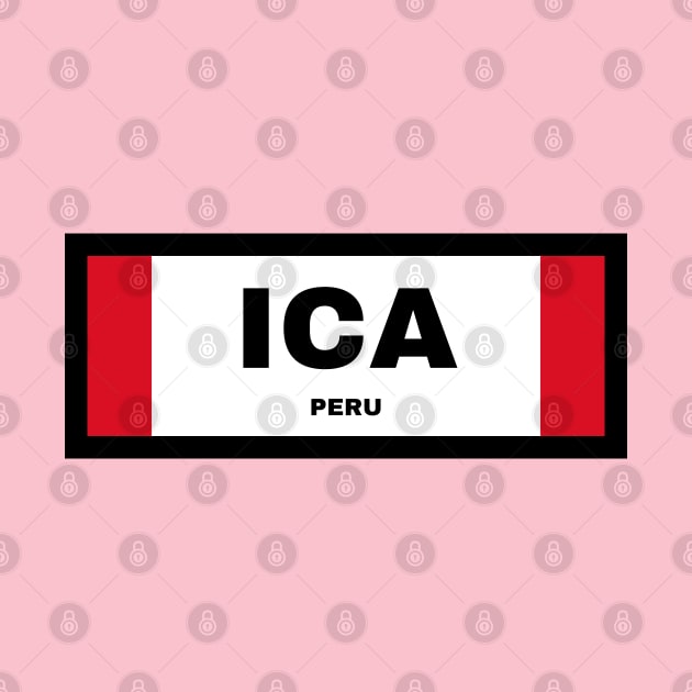 Ica City in Peruvian Flag by aybe7elf