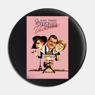 Victor VIctoria Musical Poster Pin