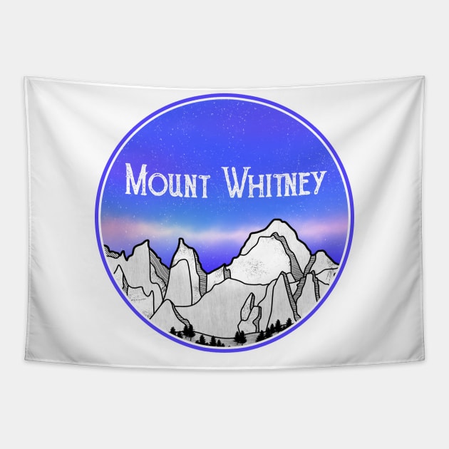 Mount Whitney Tapestry by mailboxdisco