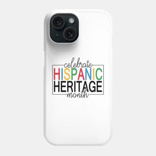 Proud Latina For Women Funny Hispanic Heritage Month Flag Phone Case