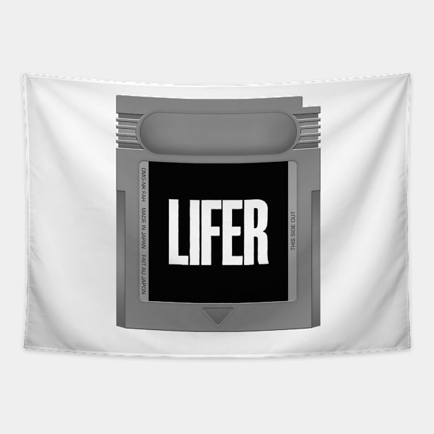 Lifer Game Cartridge Tapestry by PopCarts