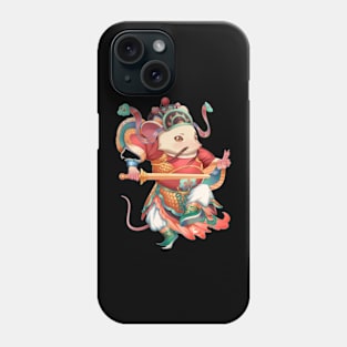 cute warrior mouse Phone Case