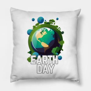 Earth Day Pillow