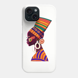 Afrocentric Black Woman Phone Case