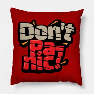 Don't Panic Pillow