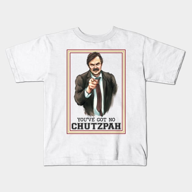 Mike Wozniak you've got no chutzpah shirt