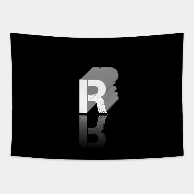 Letter R Tapestry by Retrofit