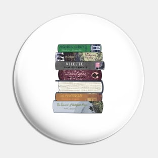 Bronte Sisters Book Collection Pin