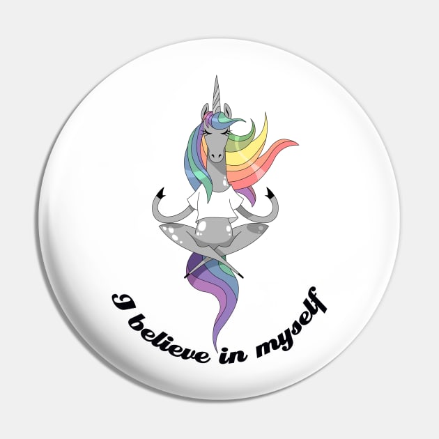 yoga unicorn Pin by gh30rgh3