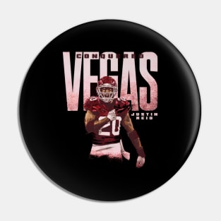 Justin Reid Kansas City Conquered Vegas Pin