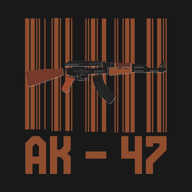 ak-47 barcode by naeli8
