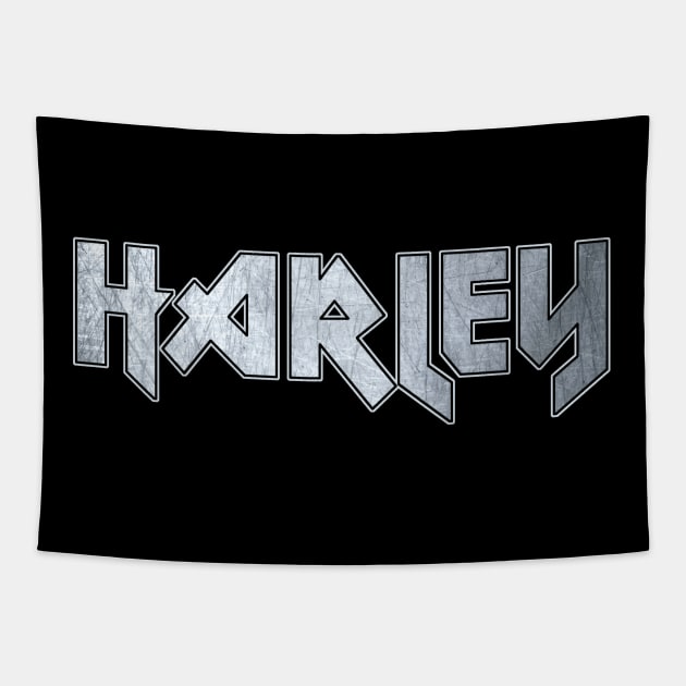 Heavy metal Harley Tapestry by KubikoBakhar