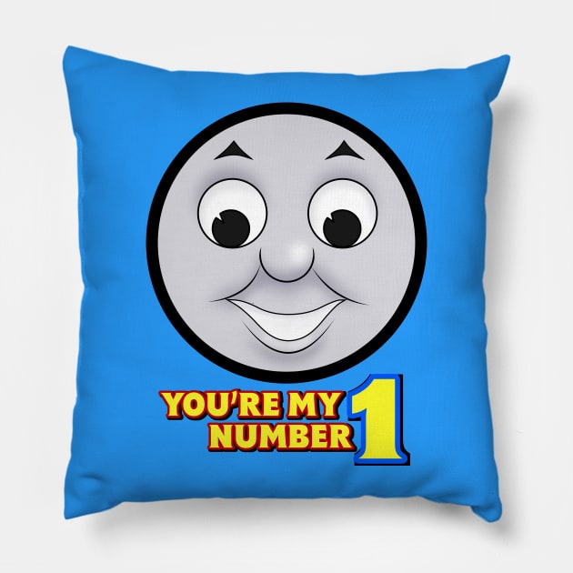 You're My Number 1! Pillow by corzamoon