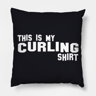 This Is My Curling Shirt Wife Pillow