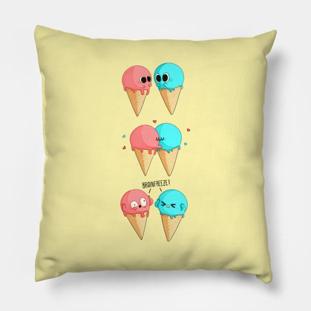 Summer Love Pillow by Naolito