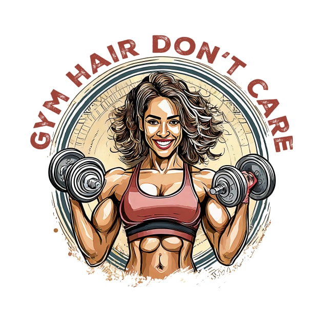 Gym hair don't care by Kelimok