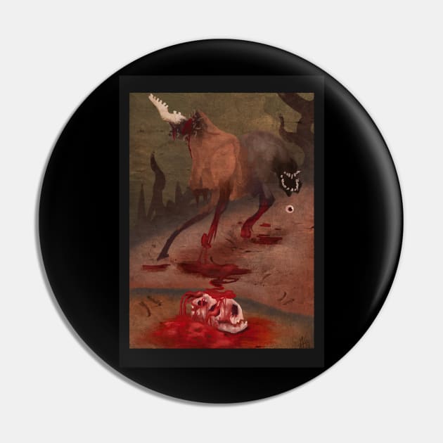 Mutilated Horses & Maggot Dreams Pin by Dystopian Roach Dept.