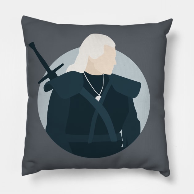 The Witcher Pillow by honeydesigns