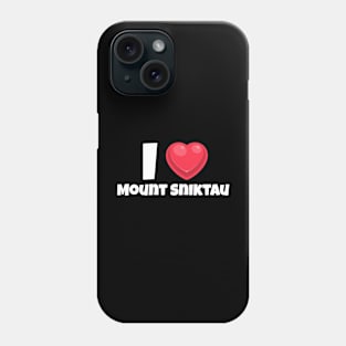 I love Mount Sniktau Phone Case