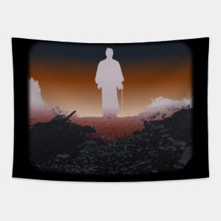 Seven Samurai Forest Battle Tapestry