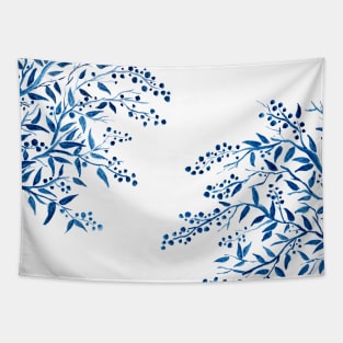 Blue Branches Tapestry