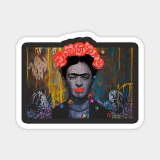 Frida Kahlo Magnet