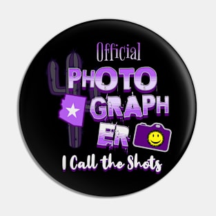 Photographer I call the Shots Pin