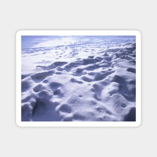 Snow landscape photography Magnet