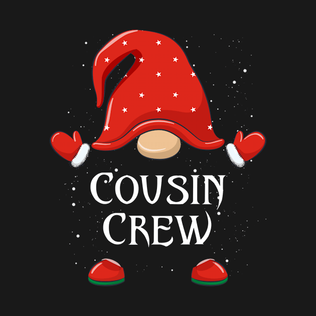 Cousin Crew Gnome Matching Family Group Christmas Pajama by Plana