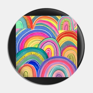 Rainbow Fever Pin