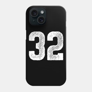 Rough Number 32 Phone Case