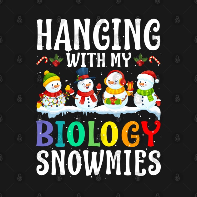 Hanging With My Biology Snowmies Teacher Christmas by intelus