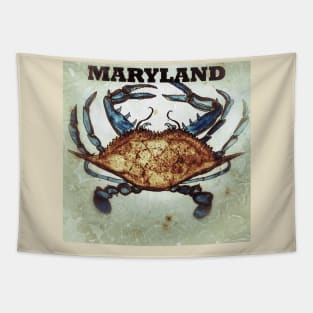 Maryland Crabs Tapestry