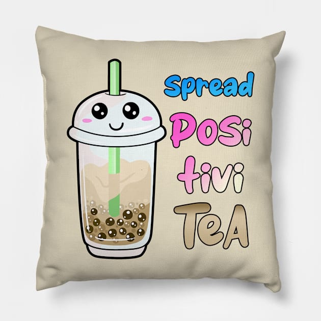 Milk tea Pillow by CurryssArt