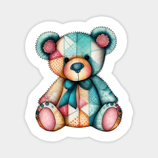 Watercolor Teddy Bear #4 Magnet