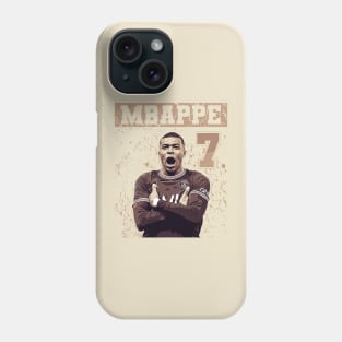 Mbappe 7 | Brown vintage Phone Case