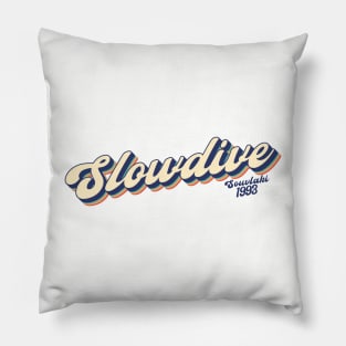 Slowdive - Souvlaki / Retro Layered 90's Pillow