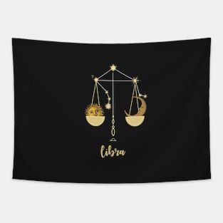 Libra zodiac Tapestry