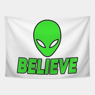 Believe (in Aliens) Tapestry