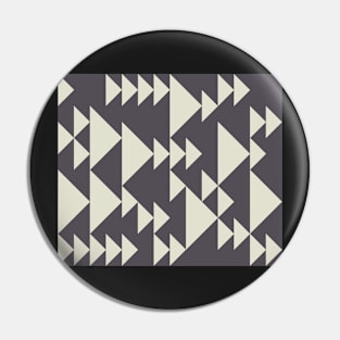 Triangles Geometric Pattern Pin